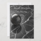 ミニマモダンリストピンク – パープル縁どテンプレート 招待状 (正面)