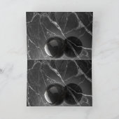 ミニマモダンリストピンク – パープル縁どテンプレート 招待状 (内部)