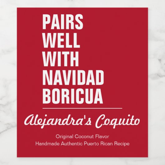 ミニマモダンリストフェスティバルコキおもしろいトボトル ワインラベル (シングルラベル)