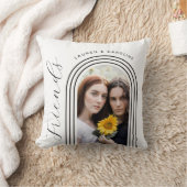 ミニマモダンリストフレンズBFFフォトアーチ クッション (ブランケット)