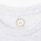 ミニマモダンリストフローラ金ゴールド ラベル (貼付)