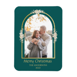 ミニマモダンリストフローラArchフォトグリーン マグネット