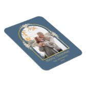 ミニマモダンリストフローラArchフォトグレー マグネット (右側)