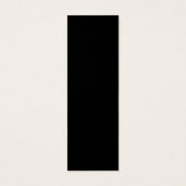 ミニマモダンリストブラックビジネスつるラベル (裏面)