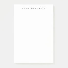 ミニマモダンリストプレーンシンプル白黒 ポストイット