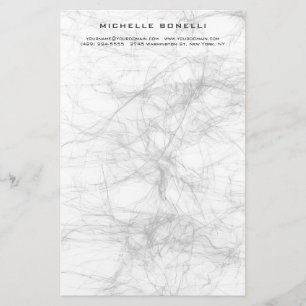 ミニマモダンリストプロフェッショナルグレーデザイン 便箋