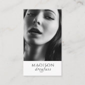 ミニマモダンリストプロフェッショナルフォト名刺 名刺 (正面)