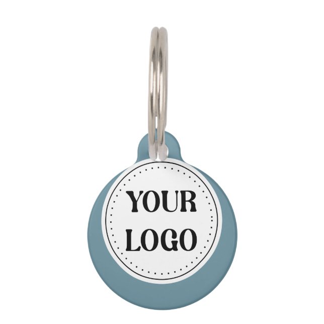 ミニマモダンリストプロフェッショナルブラック ペット　ネームタグ (正面)