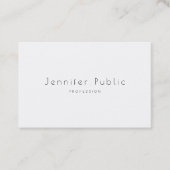 ミニマモダンリストプロフェッショナルプエレガントランラックス 名刺 (正面)