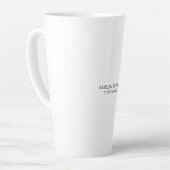 ミニマモダンリストプロフェッショナルプレーンシンプル カフェラテマグ (左アングル)