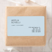 ミニマモダンリストプロフェッショナルプレーンブルー ラベル (インサイチュ)