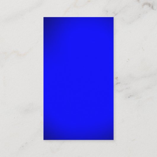 ミニマモダンリストプロフェッショナルプレーンブルー 名刺 (裏面)
