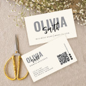 ミニマモダンリストプロフェッショナルプレーン・ビジネス・カード 名刺