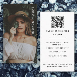 ミニマモダンリストプロフェッショナル写真 名刺