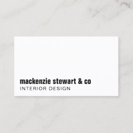 ミニマモダンリストプロフェッショナルQRコード 名刺