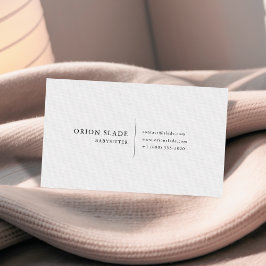 ミニマモダンリストベビーシッターの名刺 名刺