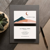 ミニマモダンリストボホシック 名刺