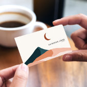 ミニマモダンリストボホシック 名刺