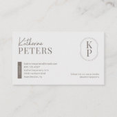 ミニマモダンリストボーホダークルーペ 名刺 (裏面)