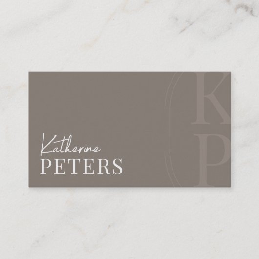 ミニマモダンリストボーホダークルーペ 名刺 (正面)