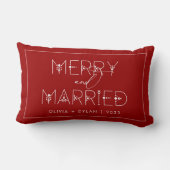 ミニマモダンリストメリーと新結婚した婚 ランバークッション (裏面)