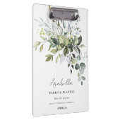 ミニマモダンリストユーカリウェディングプランナー クリップボード (右)