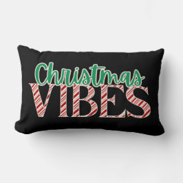 ミニマモダンリストレトロクリスマスバイブキャンディーケーン ランバークッション