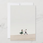 ミニマモダンリスト両面フォト セーブザデート (裏面)