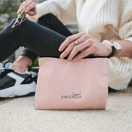 ミニマモダンリスト中立メイド・オブ・オーナー（花嫁付き添い人） アクセサリーポーチ