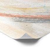 ミニマモダンリスト中立抽象芸術アートポスター ポスター (角)