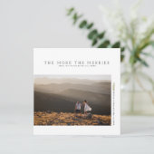 ミニマモダンリスト休日 |妊娠のお知らせ セーブザデート (スタンド正面)