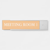 ミニマモダンリスト会議室管理室 サインプレート (正面)