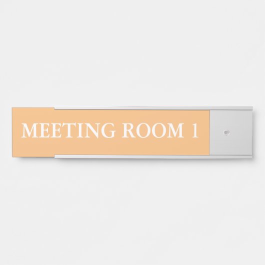 ミニマモダンリスト会議室管理室 サインプレート (正面)