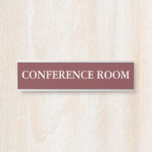 ミニマモダンリスト会議室 サインプレート (正面)