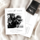 ミニマモダンリスト写真の日付の保存 ポストカード