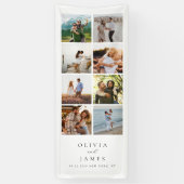 ミニマモダンリスト写真ギャラリ結婚ー 横断幕 (縦)