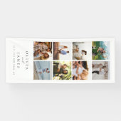 ミニマモダンリスト写真ギャラリ結婚ー 横断幕 (横)