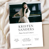 ミニマモダンリスト写真リサイタルコンサート 招待状