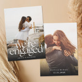 ミニマモダンリスト写真婚約発表