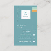 ミニマモダンリスト写真家 名刺 (裏面)