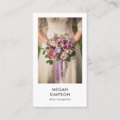 ミニマモダンリスト写真家 名刺 (正面)