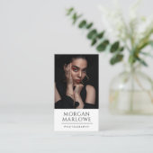 ミニマモダンリスト写真家 名刺 (スタンド正面)