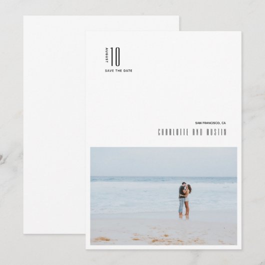 ミニマモダンリスト写真 (正面/裏面)