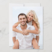 ミニマモダンリスト写結婚真 招待状 (裏面)