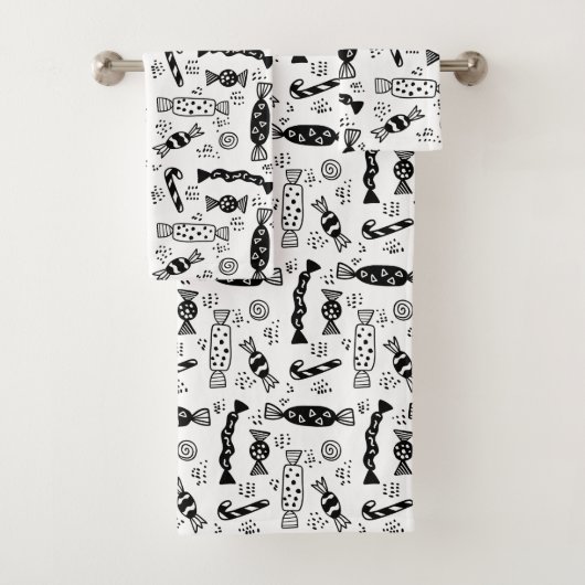 ミニマモダンリスト北欧キャンディボンボン バスタオルセット (インサイチュ)