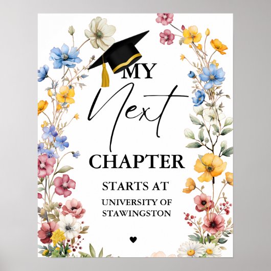 ミニマモダンリスト卒業次のチャプター開始 ポスター (正面)