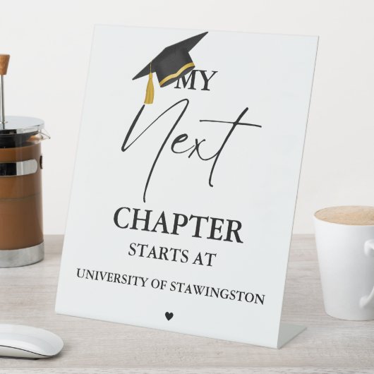 ミニマモダンリスト卒業次のチャプター開始 台座サイン (インサイチュ)