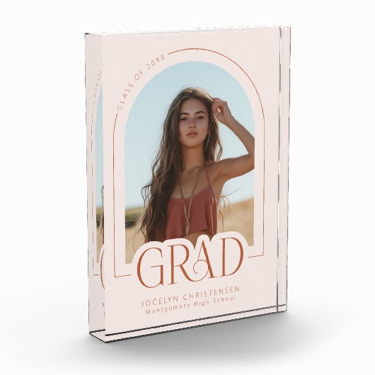 ミニマモダンリスト卒業記念フォトブロック フォトブロック (左)