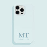 ミニマモダンリスト名イニシャルモノグラム iPhone 15 PRO MAXケース<br><div class="desc">ミニマルモダンイニシャルモノグラム電話ケース。独自のiPhoneパーソナライズされたケースを作成しカスタムて、イニシャル名。</div>