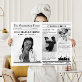 ミニマモダンリスト大学卒業新聞 招待状